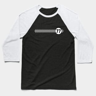 77 Taxi Stripe Baseball T-Shirt